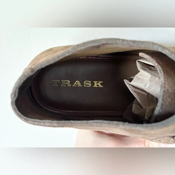 Trask Carissa Toggle Women’s 11 Tan Suede Chukka Boots - Picture 11 of 14